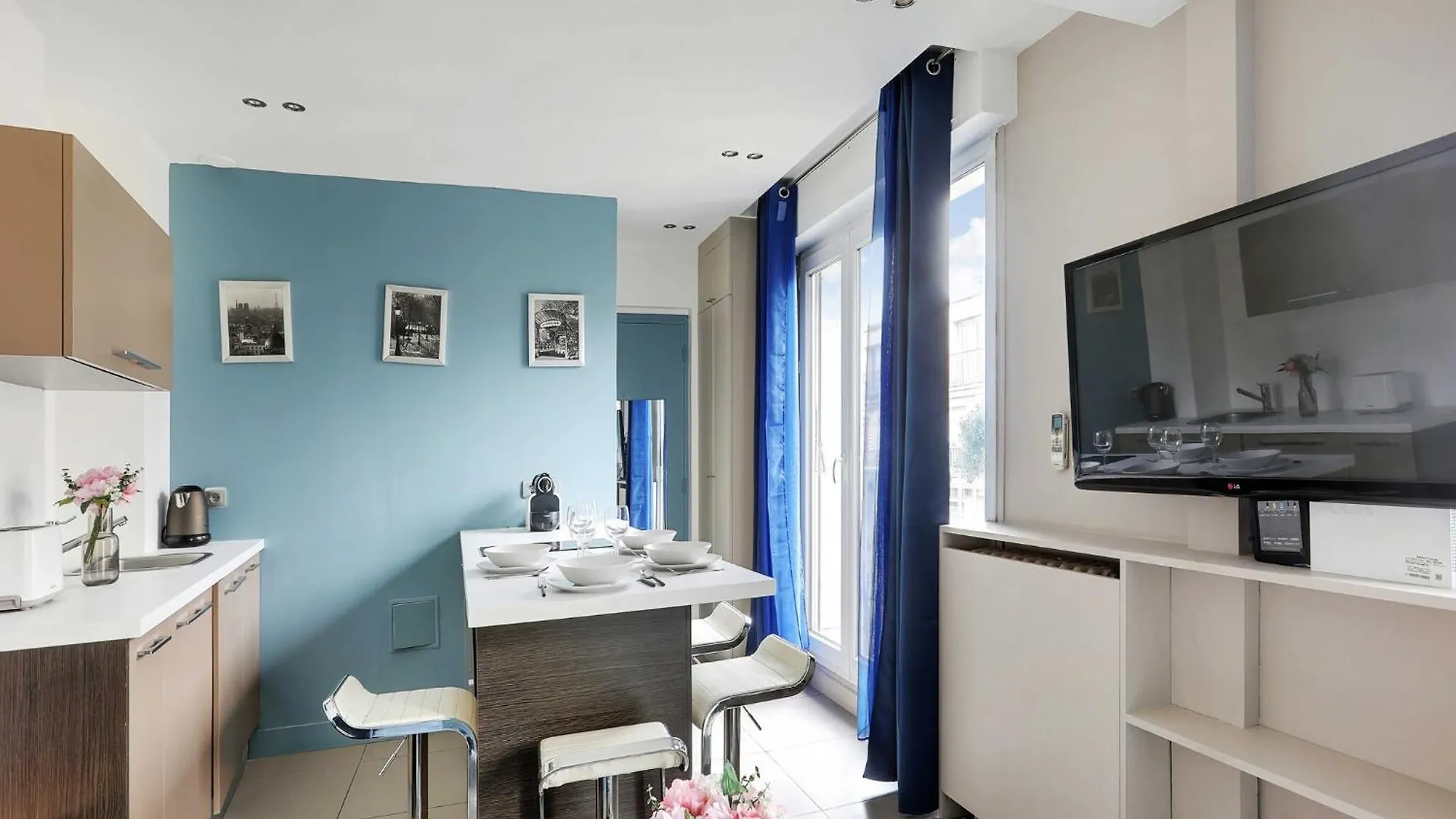 Charming Apartment - 1Br 4P - Saint Lazare Paris France